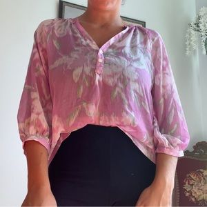 New York & Company Sheer Blouse